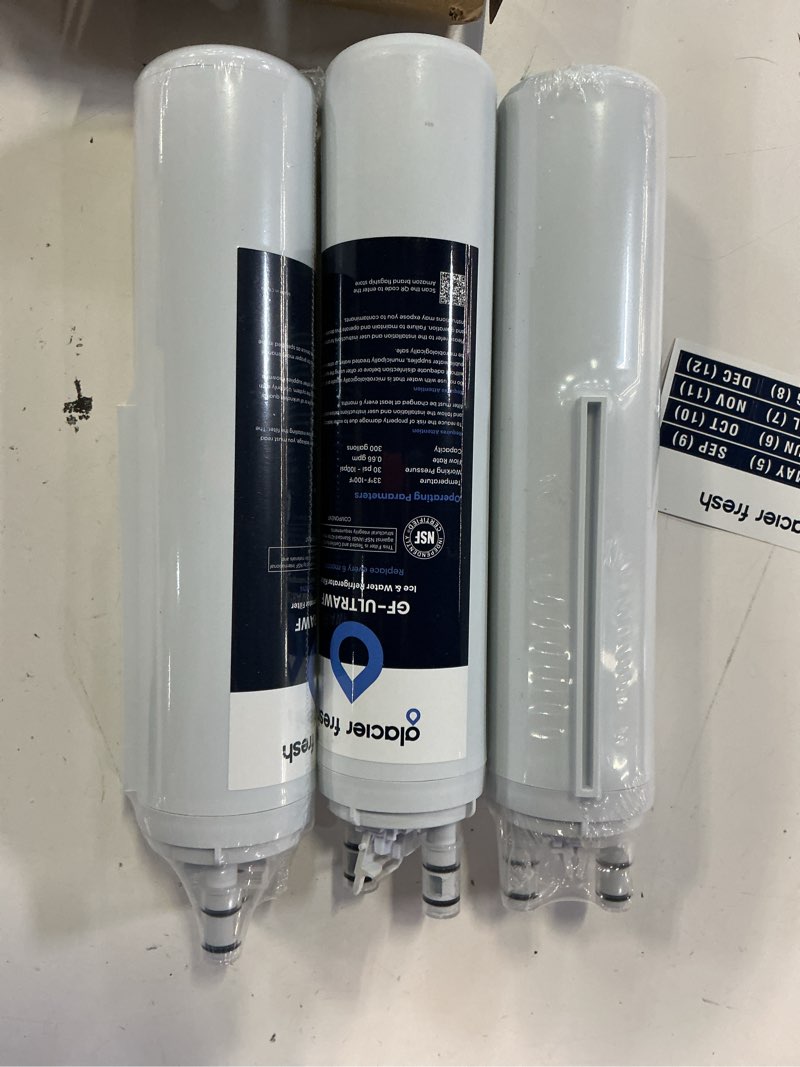 Condition photo showing Good Condition for glacier fresh replacement for frigidaire ultrawf,pure source ultra, kenmore 9999, 469999, 46-9999, a0094e28261 refrigerator water filter,pack of 3 3 count (pack of 1)
