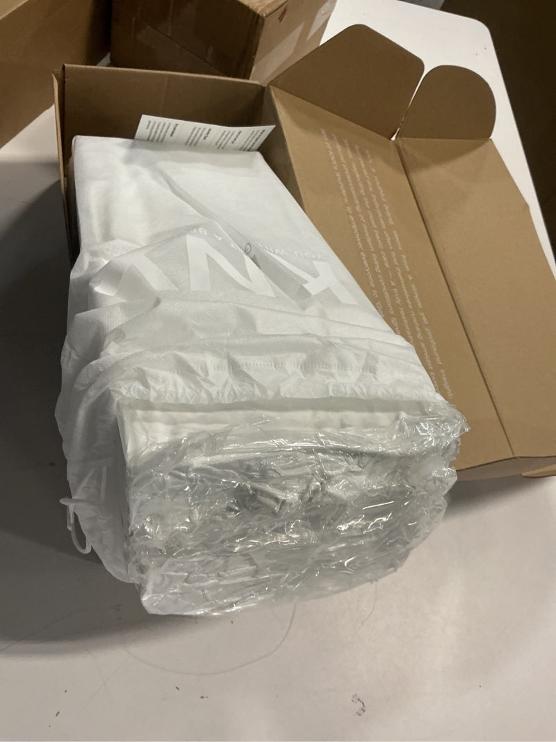Condition photo showing New/Like New for KNX Soft Fluffy Bed Pillows with 100% Cotton Breathable Cover - 20x30 Queen Size Set of 2, Ideal for Stomach and Back Sleepers, Hypoallergenic Down Alternative, Machine Washable (Soft - Low Loft) White Queen(Pack of 2)