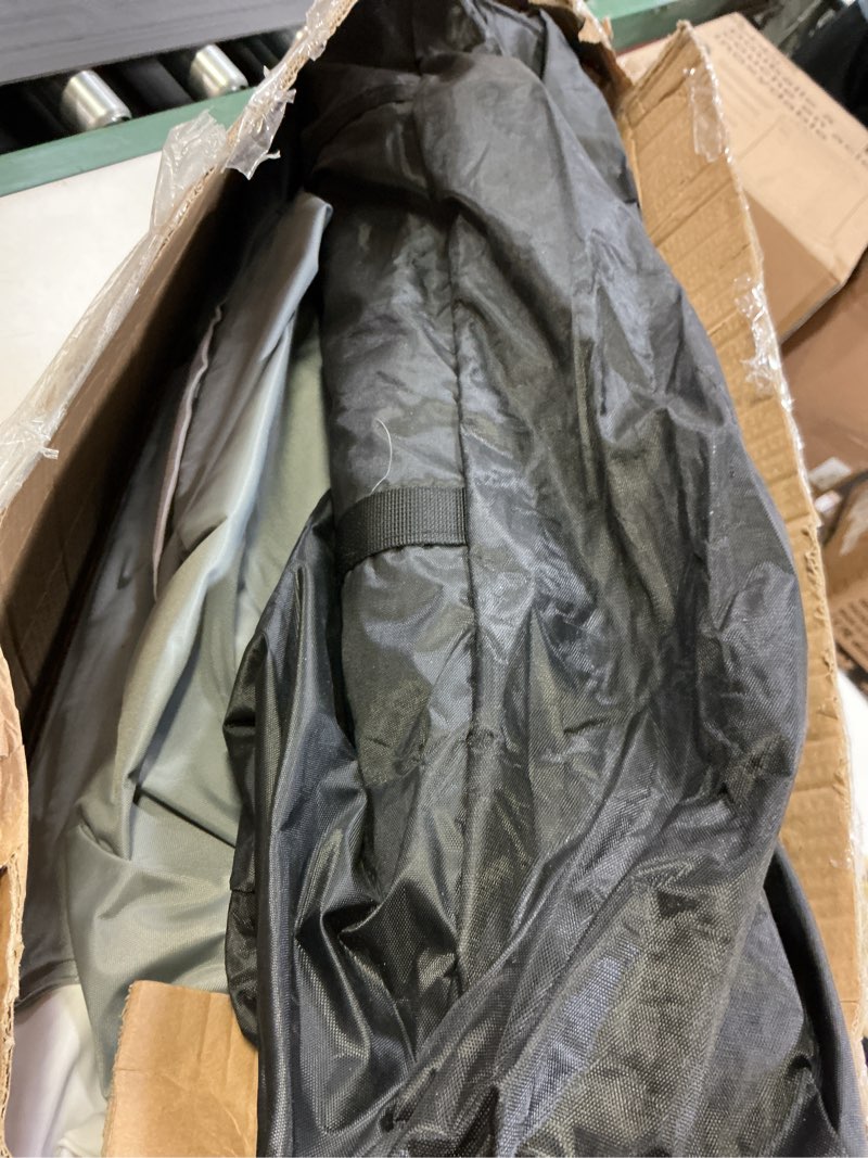 Condition photo showing As Is for Ice Bath Tub for Athletes Recovery – Cold Plunge Tub, Multi-Layer Insulated Ice Bath for Cold Therapy, Portable & Durable for Home, Gym, Indoor & Outdoor Use (Cold Plunge Tub- Gray White 80 * 75) Cold Plunge Tub- Gray White 80*75