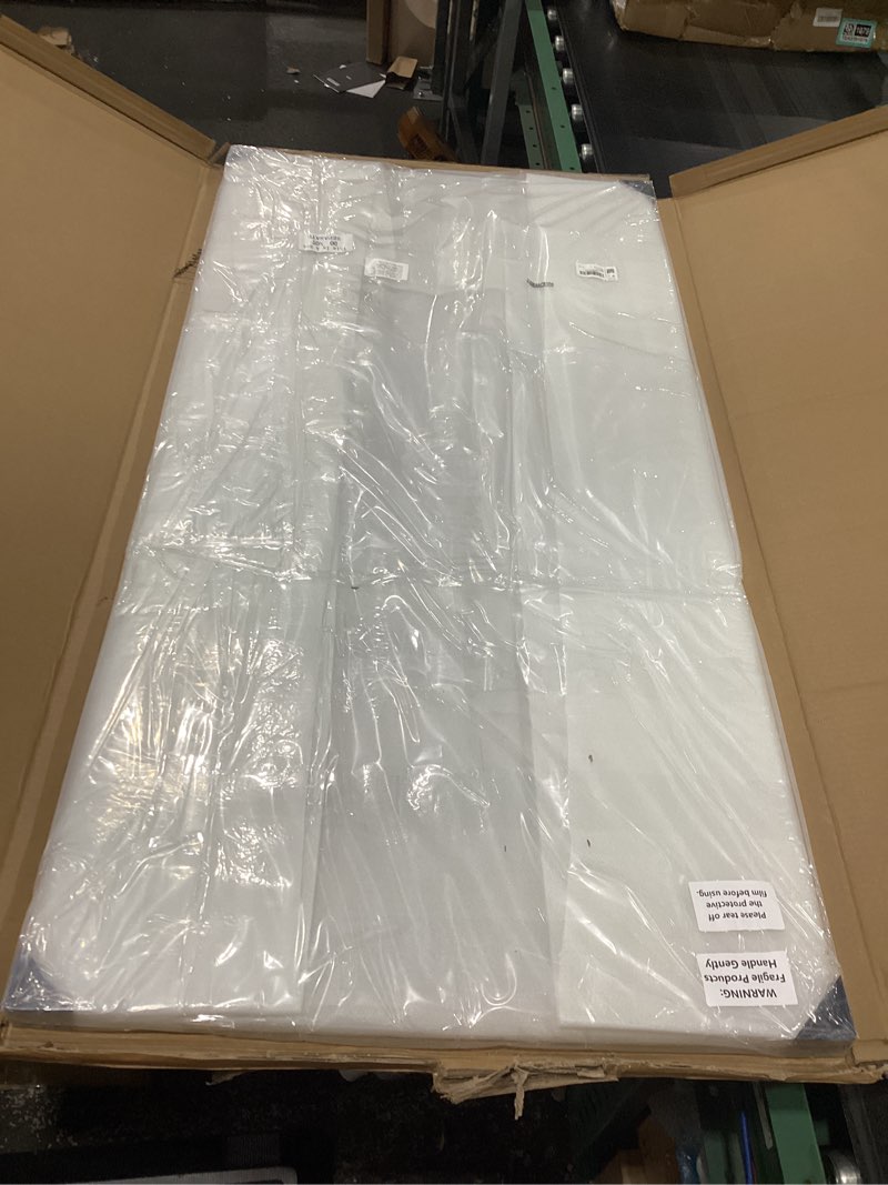 Condition photo showing New/Like New for roowest thick clear acrylic sheets plastic panels sheets cut to size cast acrylic board panel with protective film for craft diy projects sign frame(24 x 48 inch, 1/4 inch, transparent, 2 pcs) 24 x 48 inch, 1/4 inch transparent 2