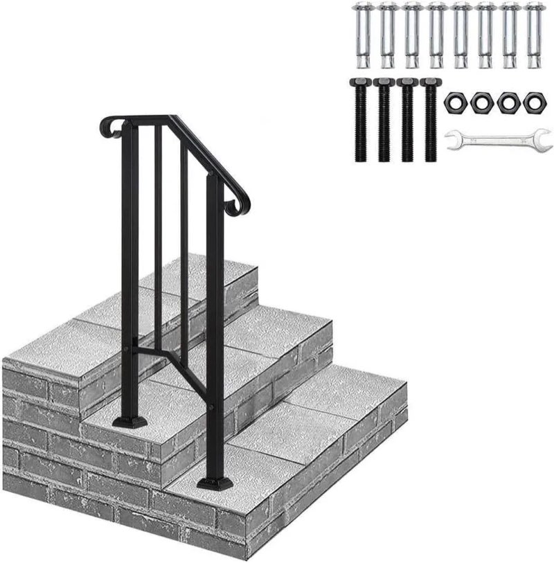 Karl Home Transitional Handrail Stair Railing