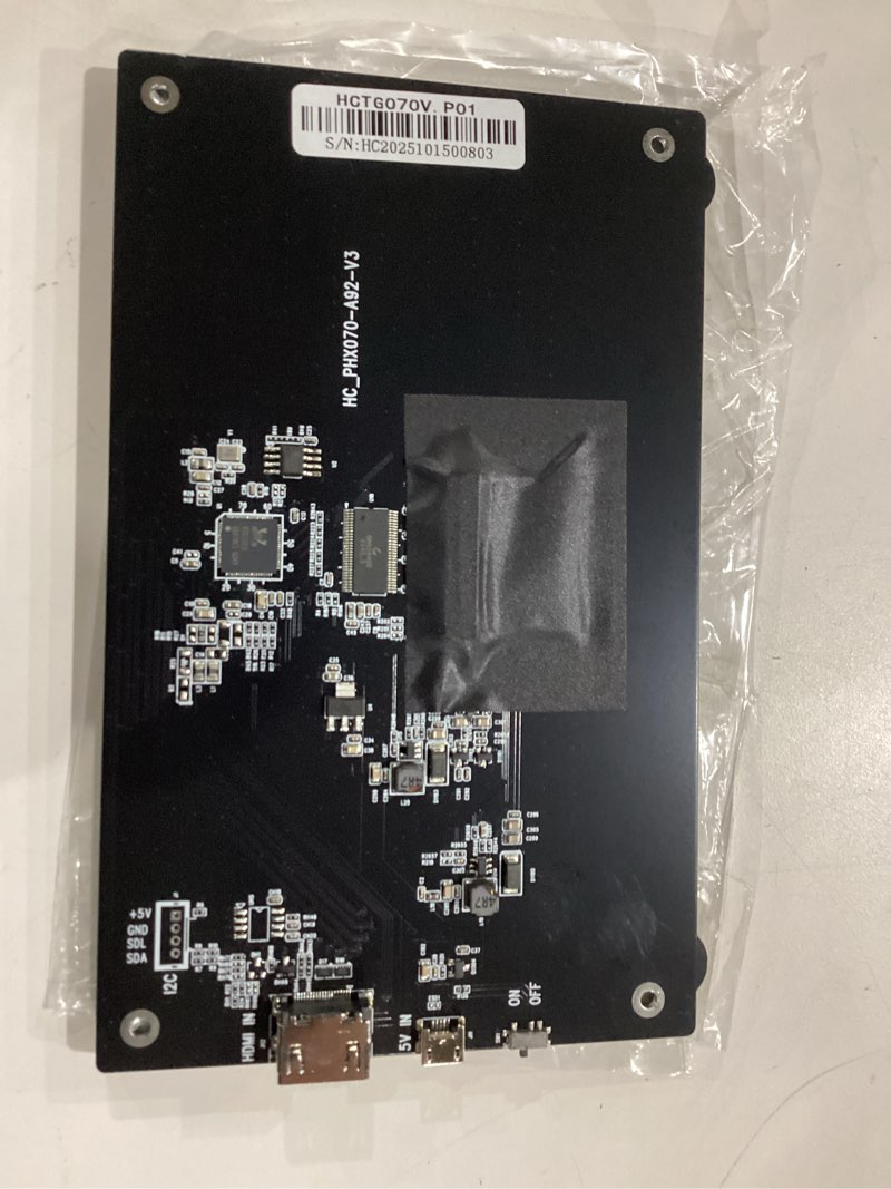 Condition photo showing New/Like New for Raspberry Pi Screen 7 Inch HDMI Monitor 800x480 LCD Screen Display Mini Small Monitor for Raspberry Pi 4/3/2/Zero/B/B+ Win11/10/8/7 (Non-Touch), Driver Free