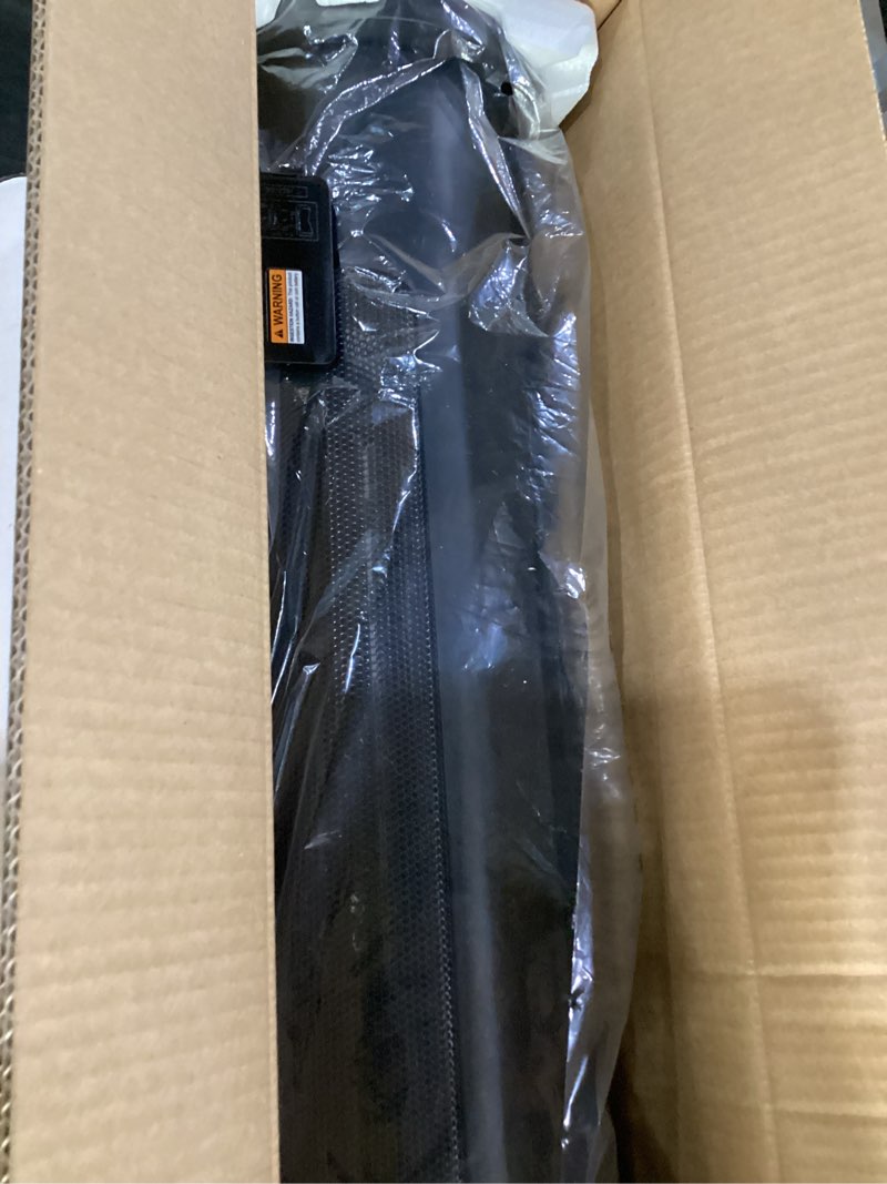 Condition photo showing New/Like New for (not tested)flanur space heaters for indoor use large room, 1500w portable electric heater with remote, 5 modes, safety protection & child lock, 12h timer, oscillation heater for bedroom home office black 1packo