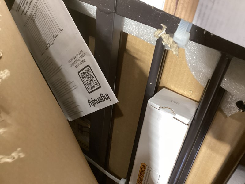 Condition photo showing As Is for Summer by Ingenuity The Thruway 52W Series with Glide Open - Espresso Gate