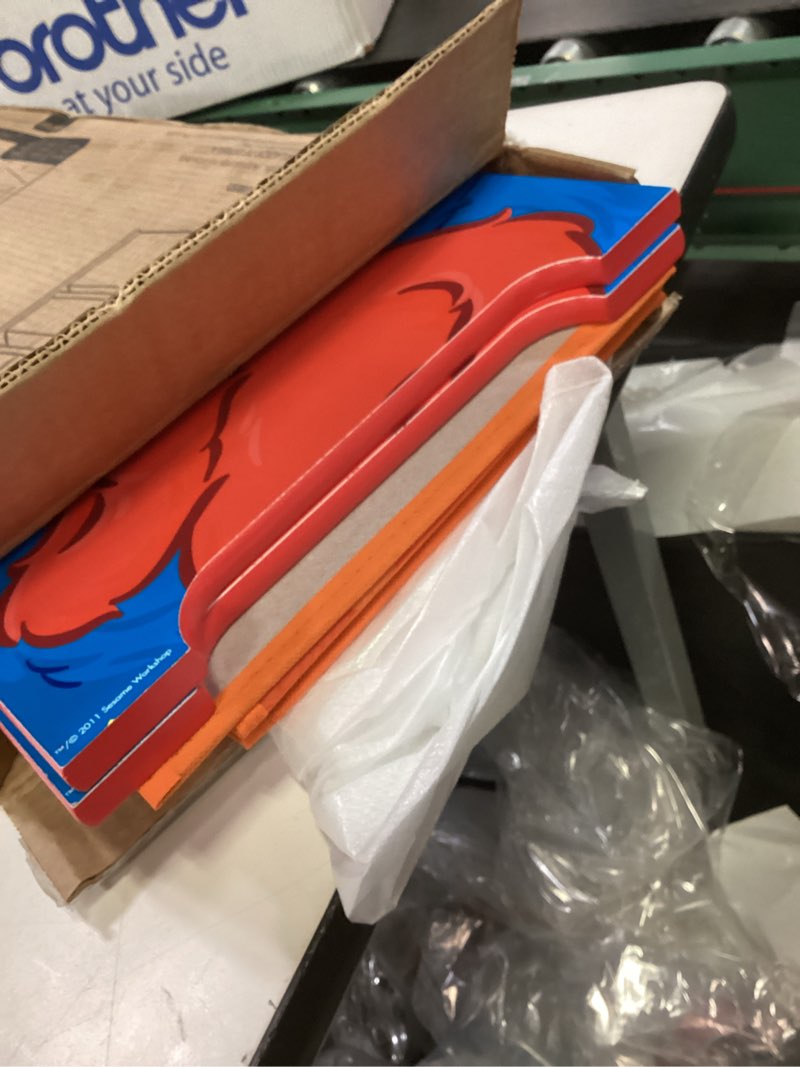 Condition photo showing Good Condition for Sesame Street 6 Bin Design and Store Toy Organizer by Delta Children