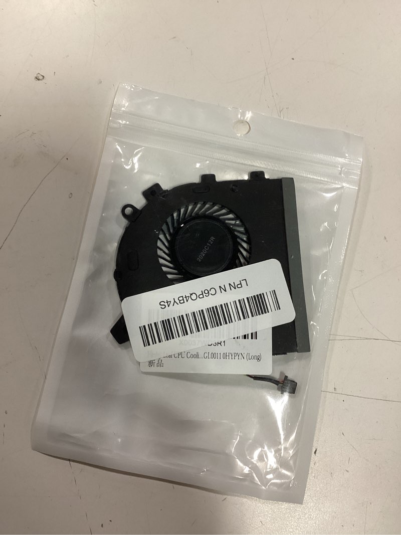 Condition photo showing New/Like New for fleshy leaf cpu cooling fan replacement for dell inspiron (13-7390 2-in-1) (13-7391 2-in-1) i7391-7520blk i7391-5537slv 2in1 series 023.100gi.0011 0hypyn (long)