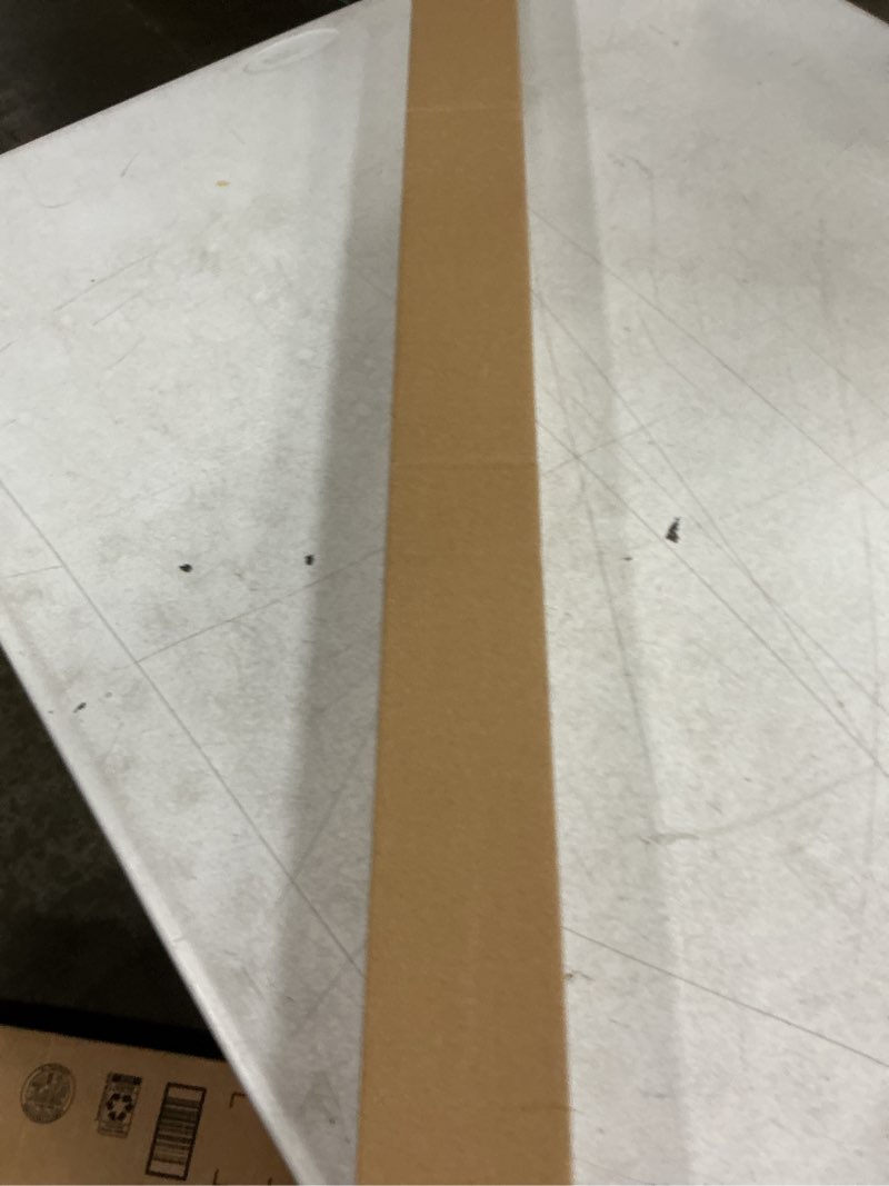 Condition photo showing New/Like New for chrisdowa cordless blackout roller shades for windows, thermal insulated uv protection pull down shades, total blackout window blinds for home, office, bedroom, door (52" w x 72" h, white) 52"w x 72"h white