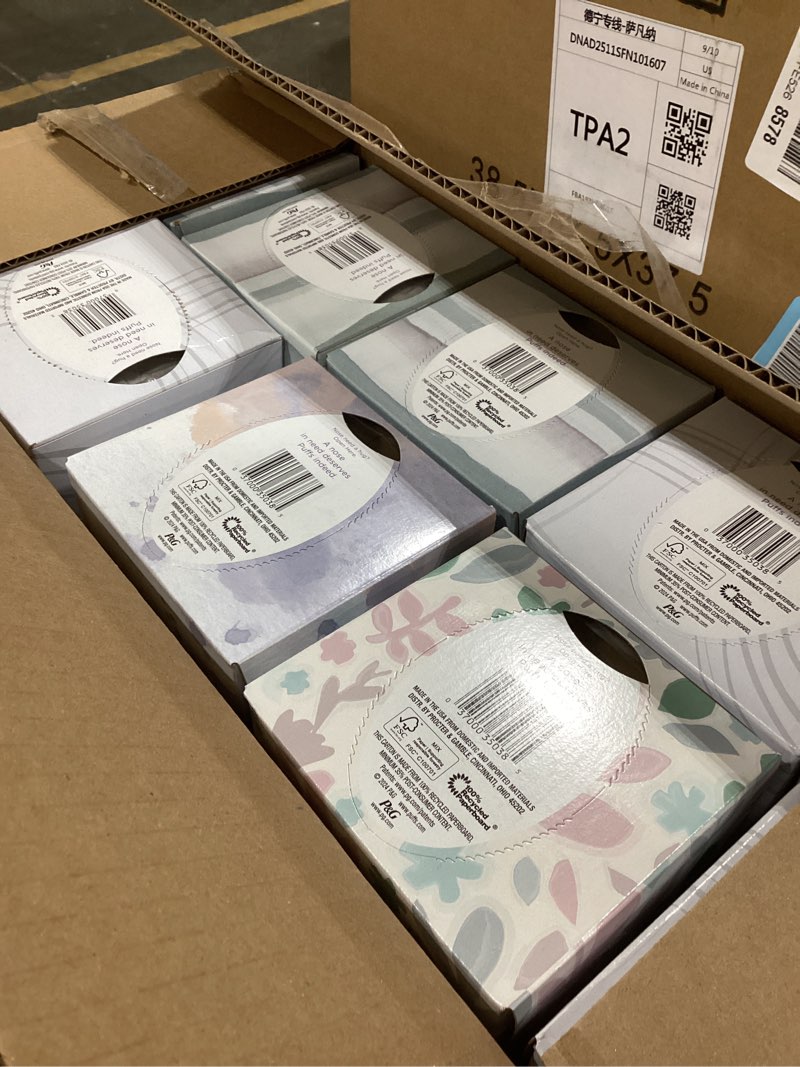 Condition photo showing Good Condition for Puffs tissue boxes