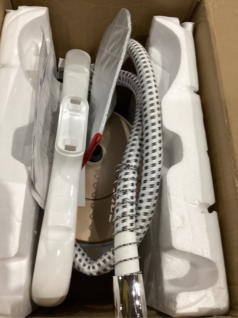 Condition photo showing Good Condition for HAPAIS Steamer for Clothes,1800W Standing Garment Steamer 30s Heat-up with Adjustable Stable Double Rod,2-in-1 Flat & Hanging Ironing,Clothes Steamer with 10 Fabric Steam Modes White gold