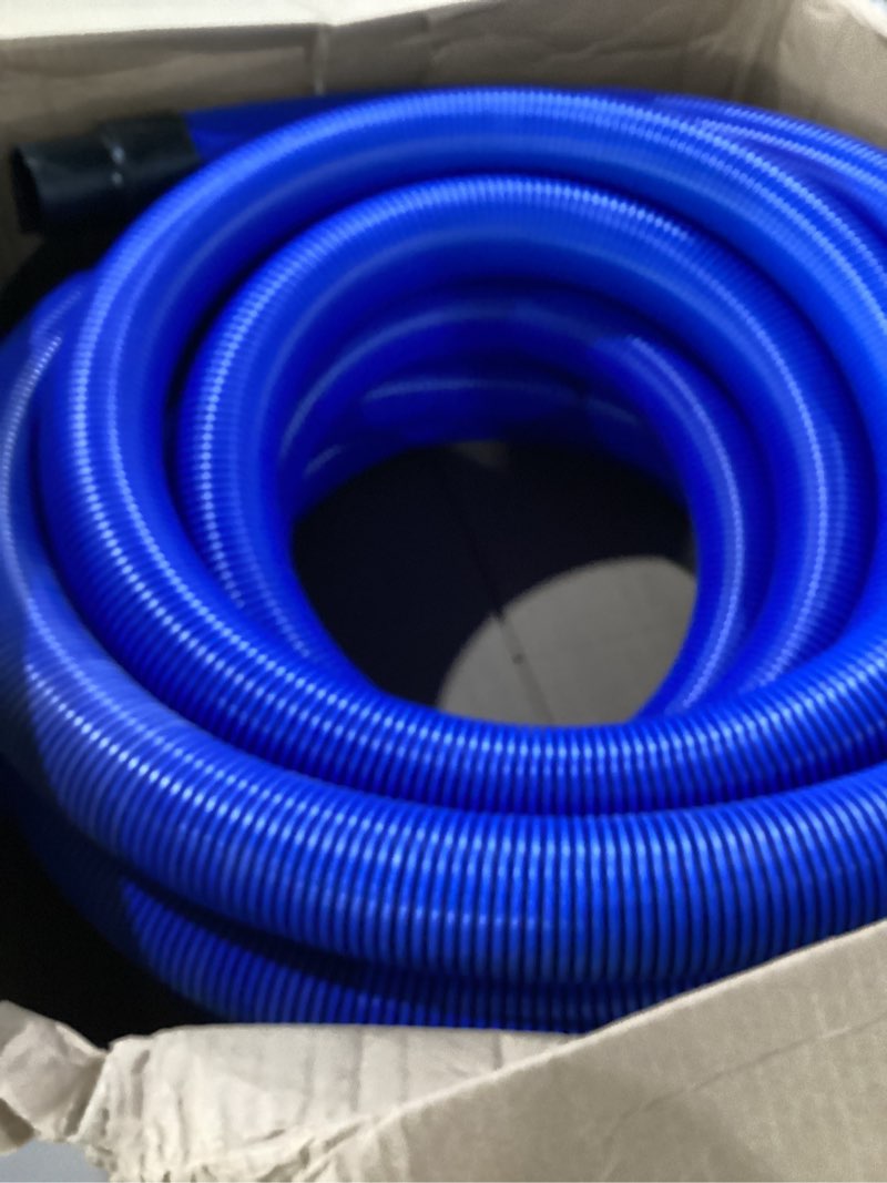 Condition photo showing Good Condition for 1/4" x 50' blue carpet cleaning solution hose 3000 psi mpt high pressure solution line for carpet extractors 250 degree heated water hose for commercial cleaner 1/4" x 50' regular 1