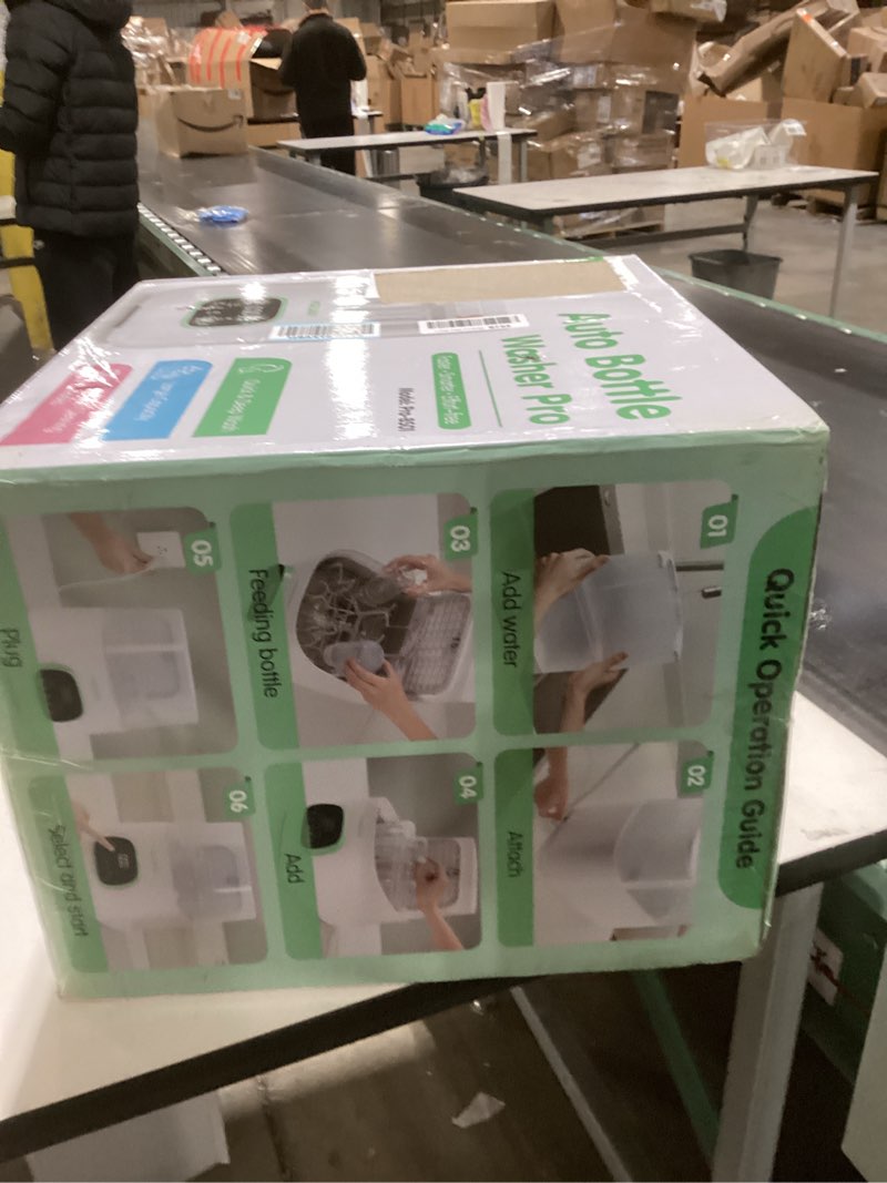 Condition photo showing New/Like New for MOLWAY?Upgraded?Baby Bottle Washer, Sterilizer and Dryer, All-in-One Pro Cleaning Machine for Bottle