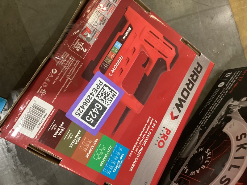 Condition photo showing As Is for arrow 3/8-in corded electric staple gun