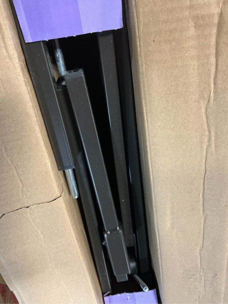 Condition photo showing As Is for Regalo 58-Inch Easy Step Extra Tall Arched Décor Walk Thru Baby Gate, Award Winning Brand, Includes 4-Inch Extension Kit, 4 Pack Pressure Mount Kit and 4 Pack Wall Mount Kit, Bronze Black - 29-58"w X 30"h