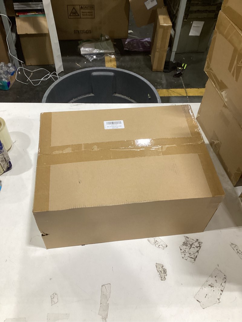 Condition photo showing New/Like New for 8 Inch Dryer Vent Cover Outside, Roof Vent Cap, Wall Vent Cover Outdoor Hooded Wall Vent with Backdraft Damper for Dryer Kitchen Bathroom Range Hood HVAC Duct Vent, Galvanized Steel 8 Inch White