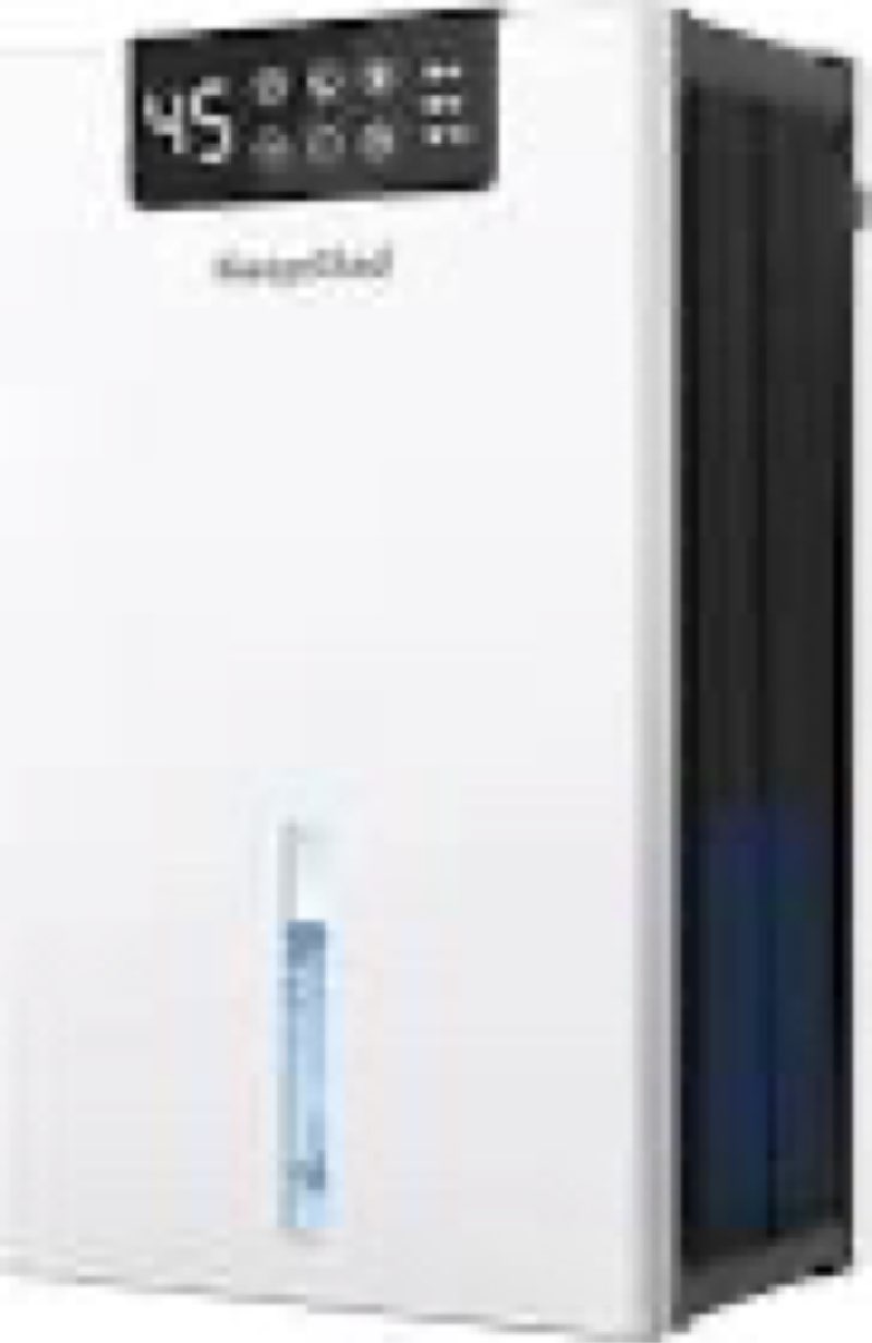 dehumidifiers for home(1000sq.ft), 7 ambient lights, white