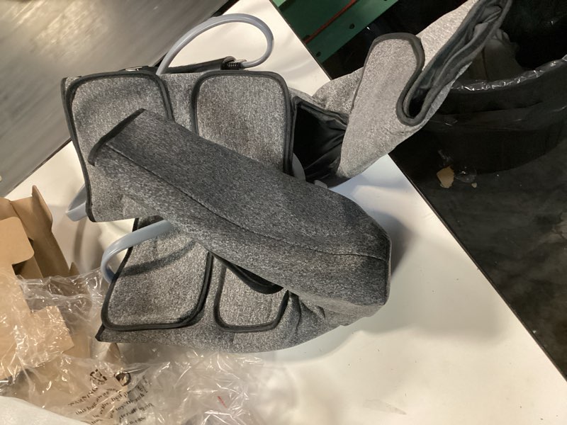 Condition photo showing Good Condition for muchoo foot and calf air massager with heat, 6 modes 3 intensities, hand-held controller, portable design
