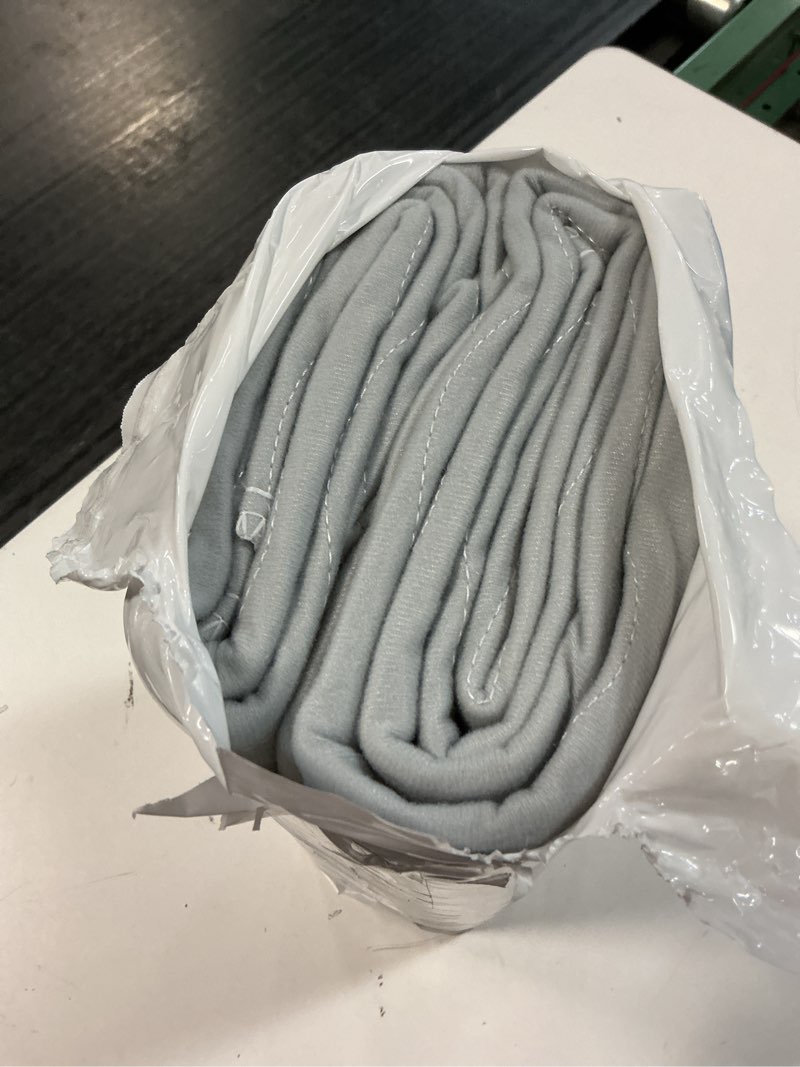 Condition photo showing New/Like New for improvia® washable underpads 34" x 52" pack of 2 heavy absorbency reusable bedwetting incontinence pads for adults, kids, & pets - waterproof protective pad for bed, couch, sofa, floor (gray & white) 34"x52" (pack of 2) gray