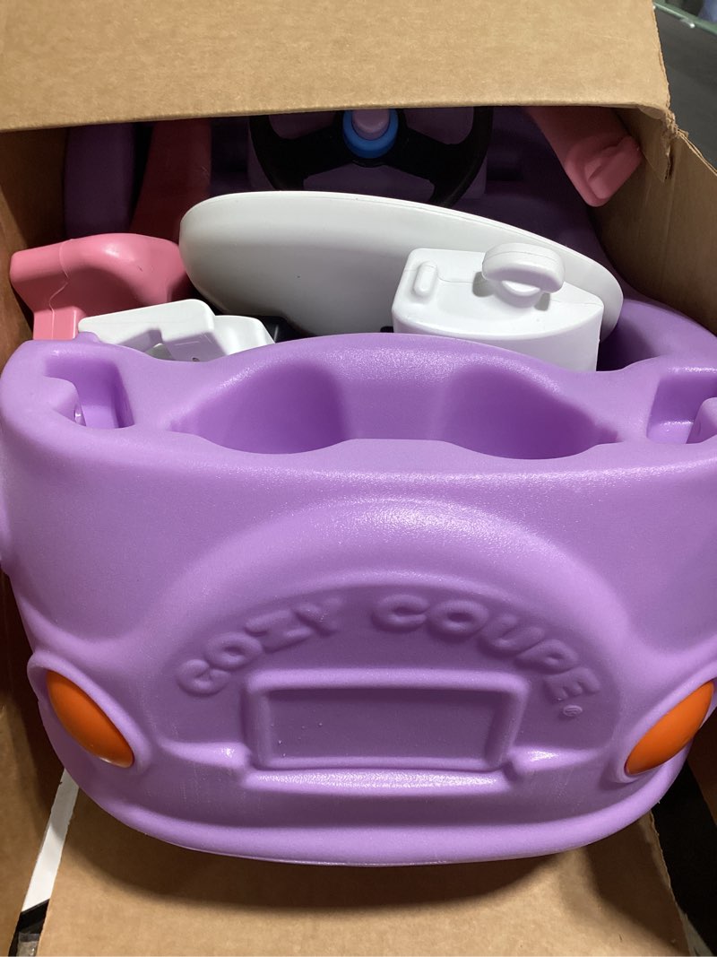 Condition photo showing As Is for little tikes fairy cozy coupe (amazon exclusive) large multicolor large