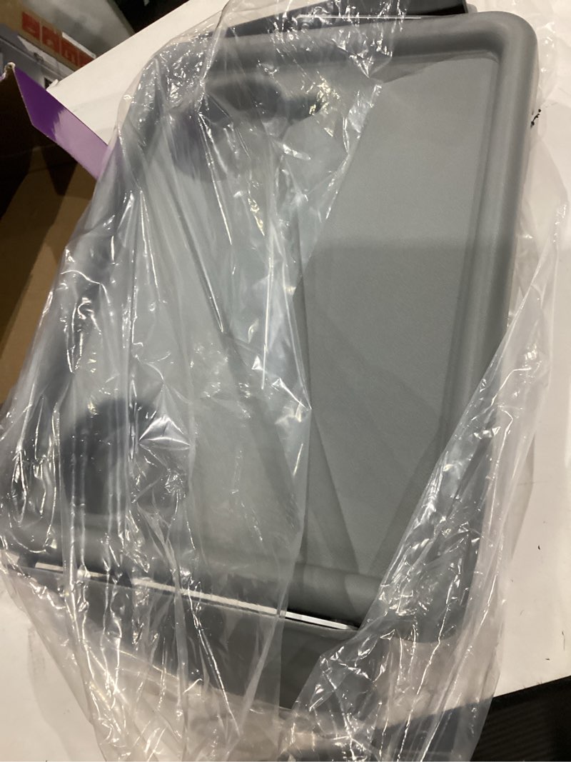 Condition photo showing Good Condition for dmi walker tray  rollator tray  mobility and walker accessory tray table fits most standard walkers  folding with two cup holders and tool free assembly  16 x 11.8