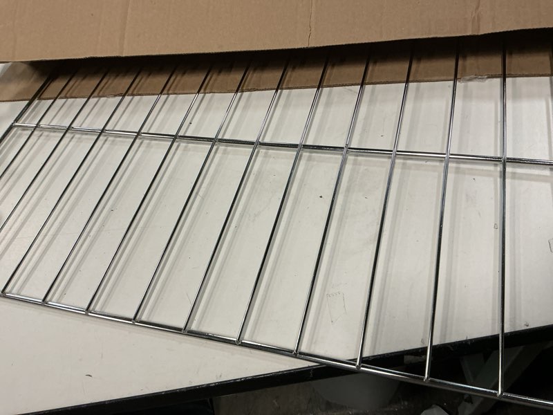 Condition photo showing As Is for Upgraded W10256908 Oven Rack Replacement 24" x 15.7" for Whirlpool Stove Oven Parts Replaces W10138079, W10179196, 3195710 stove shelf Range Wire Rack 1 PACK