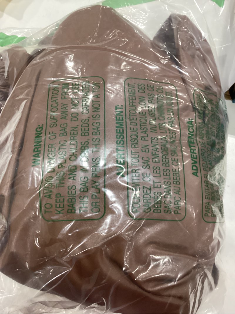 Condition photo showing As Is for FUANGUI Waterproof PU Leather Banquet Armchair Slipcover Chair Covers with Arms, Stretch Club Chair 