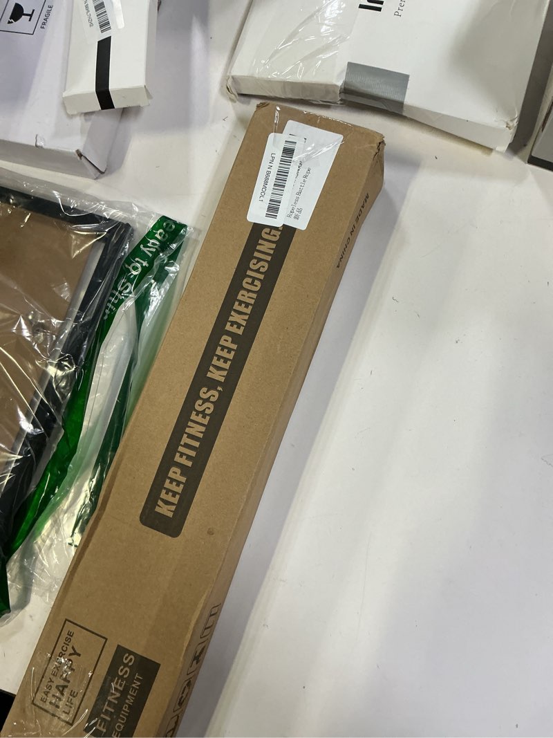 Condition photo showing New/Like New for Weighted Ropeless Battle Ropes, Heavy Duty Workout Rope for Home Gym with Training Poster, Portable Arm Exerciser Rope for Strength Building, HIIT and Low-Impact Aerobic Training for Men & Women 1.61lb-Black