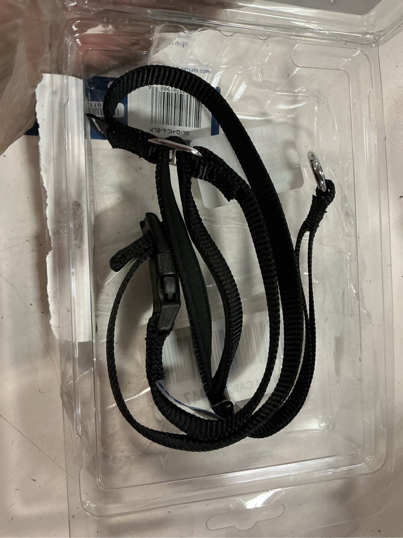 Condition photo showing As Is for PetSafe Gentle Leader No-Pull Headcollar - Breathable Lightweight Walking Halter - Minimal Strap Design & Padded Nose Loop - Snout-Specific Fit - Helps Gain Easy Control Large Black