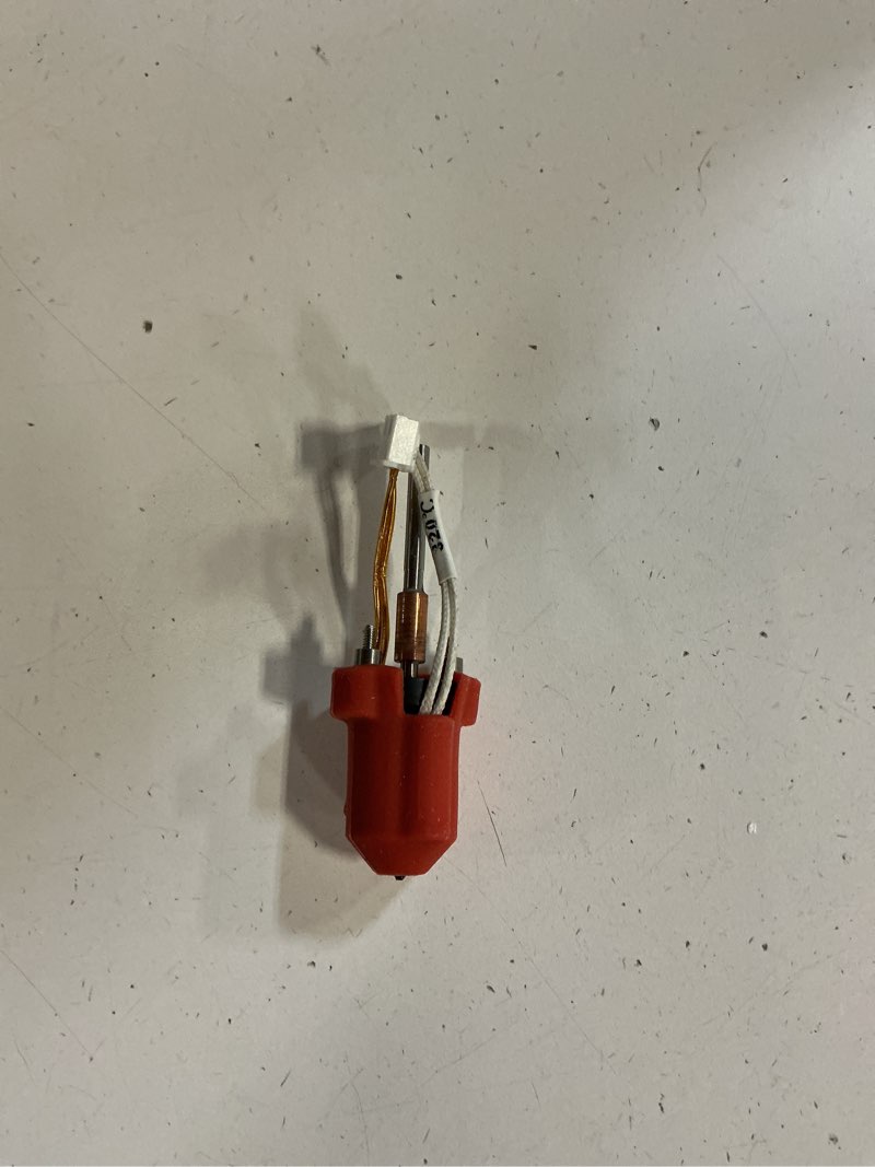 Condition photo showing As Is for creality official k1/k1 max/k1c/k1 se upgrade hotend new version, k1c ceramic heating block kit, support 300°c high temperature and 600mm/s fast speed printing, for creality k1 series 3d printer