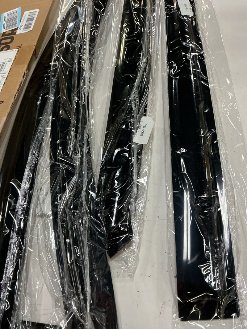 Condition photo showing New/Like New for window visors rain guards for 2016 2017 2018 2019 2020 2021 hyundai tucson, out-channel window vent wind deflectors visors shades for 16 17 18 19 20 21 tucson 2016-2021 hyundai tucson