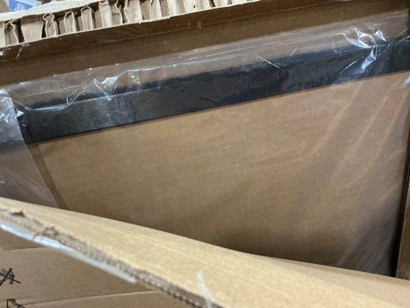 Condition photo showing Good Condition for forlogic cork board bulletin board with black wood frame? 32 x 48 large corkboard pin board for wall,office,home and school