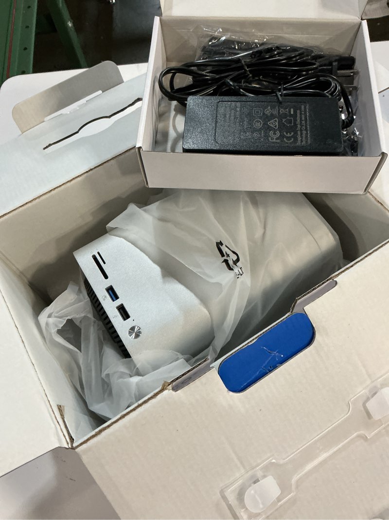 Condition photo showing Good Condition for orico minitower 2 bay raid enclosure compatible nvme ssd 10gbps with expansion hub docking station for mac mini m4 max up to 56tb-m435