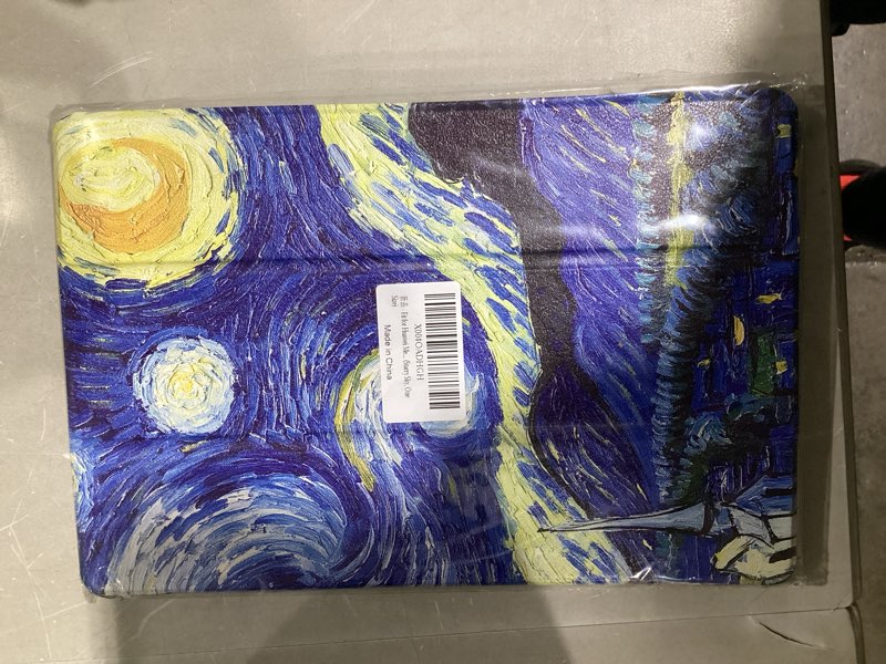 Condition photo showing Good Condition for Tri-Fold Case Compatible with Huawei Mediapad M5 10.8 inch (CMR-AL09/CMR-W14), Includes a Screen Protector - Premium PU Leather Tri-Fold Cover with Auto Sleep/Wake Starry Sky One Size