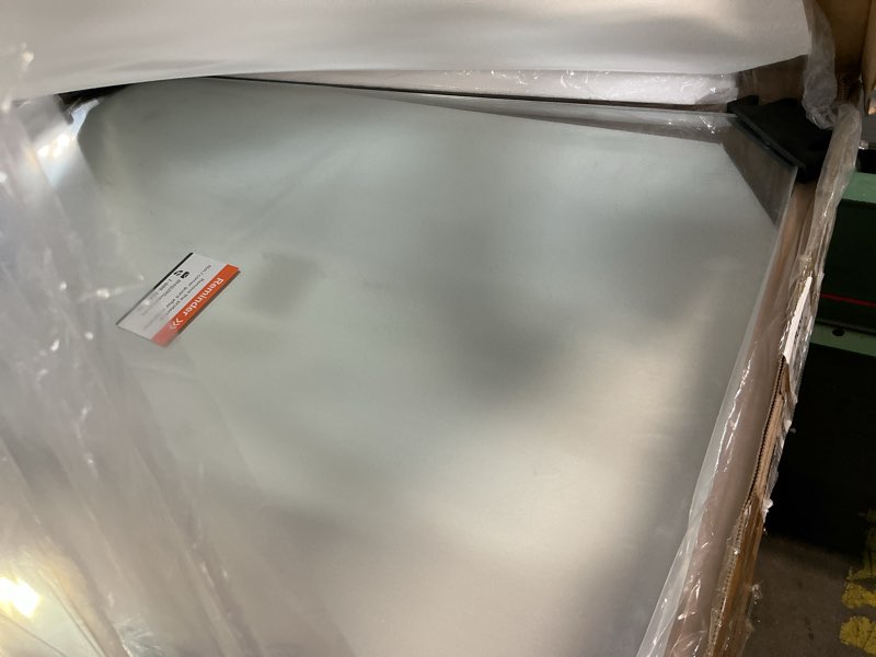 Condition photo showing Good Condition for TokeShimi 24x32 Frameless Bathroom Vanity Mirrors for Over Sink, Modern Rectangle Bathroom Mirrors for Wall with Polished Edge Shatterproof Decorative Mirror for Bedroom, Living Room, Entryway 32"L x 24"W