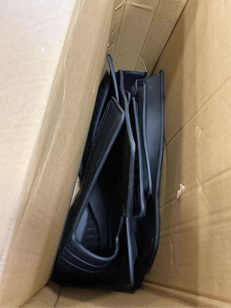 Condition photo showing As Is for Cartist Floor Mats Custom Fit for Highlander 7 & 8 Seating 2014-2019 Accessories All Weather Highlander Floor Liners Carpet Protection TPE Odorless 14-19 Toyota Highlander 7&8 Seats