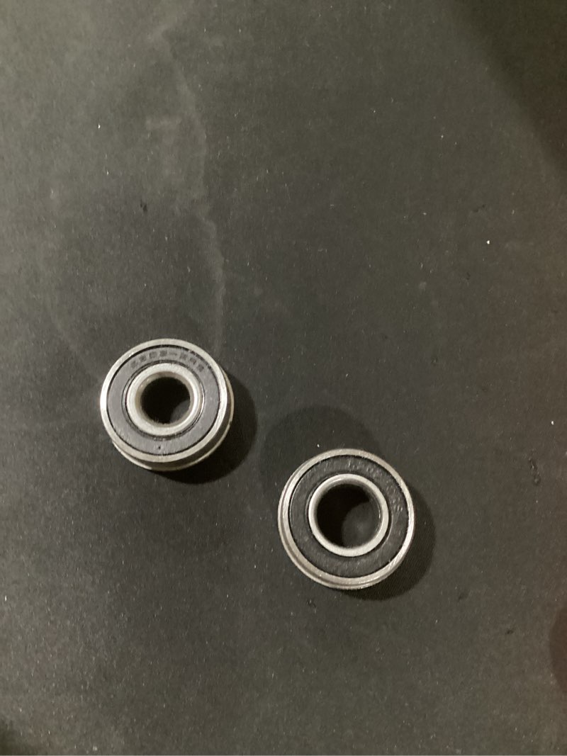 Condition photo showing Good Condition for 2pcs 15x6.00-6 tire and wheel assembly, replacement for craftsman john deere cub cadet riding mowers, 4 ply tubeless lawn mower tires 15x6x6, 500lbs capacity, 3" centered hub, 3/4" bushing