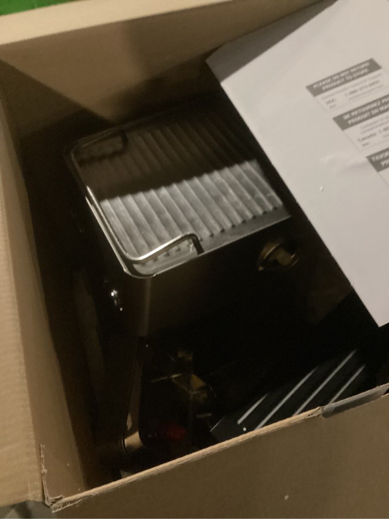 Condition photo showing As Is for Breville Barista Express Espresso Machine BES870XL, Brushed Stainless Steel