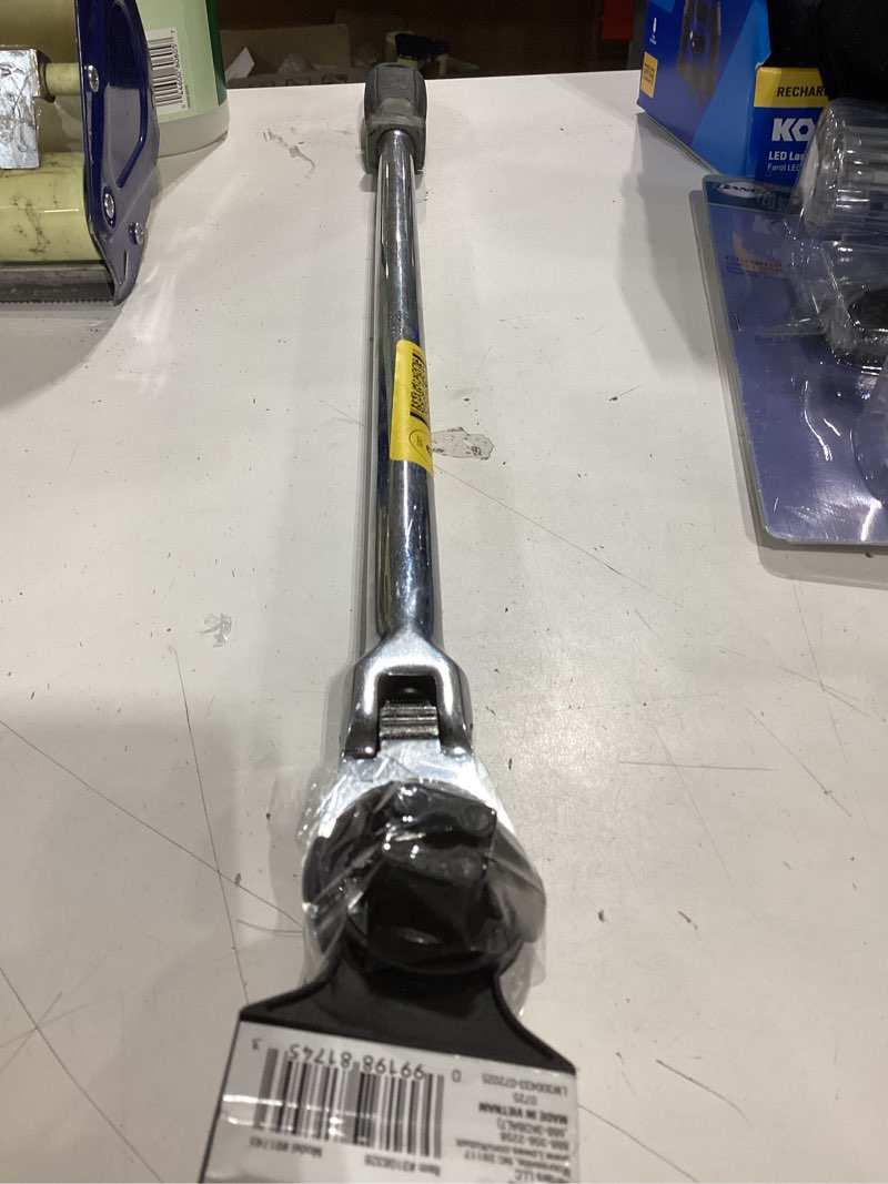 Condition photo showing As Is for kobalt 72 -tooth 1/2-in drive comfort grip handle flexible head ratchet