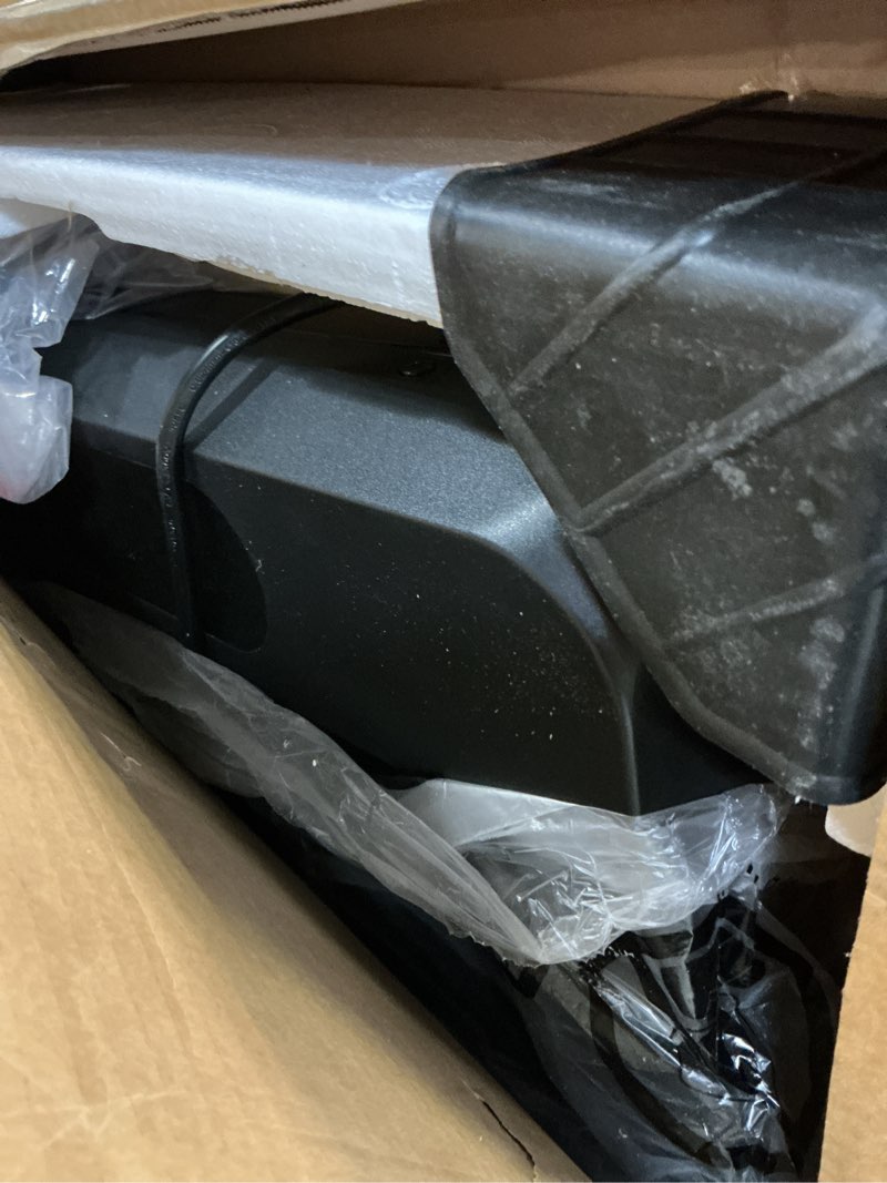 Condition photo showing As Is for DeerRun Q2 Urban Smart Walking Pad with Incline Treadmill Remote Control Black