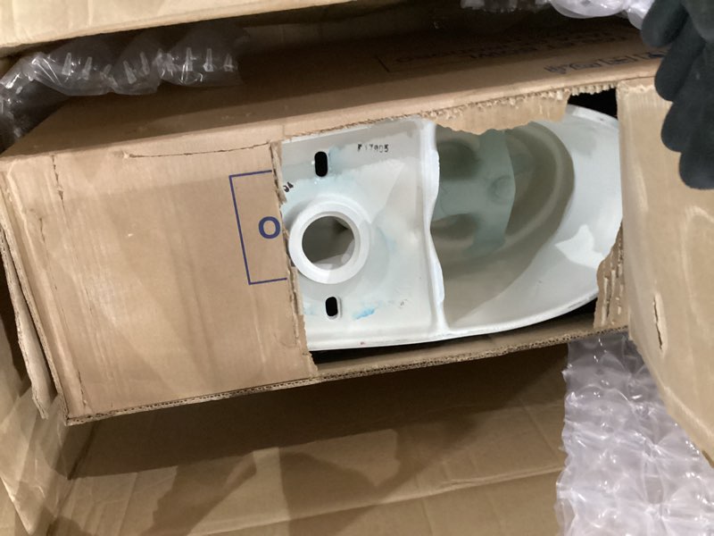 toto drake two-piece elongated 1.6 gpf tornado flush toilet with cefiontect, cotton white - cst776cs