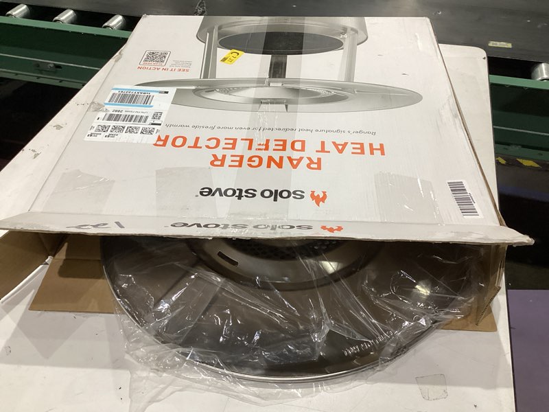 Condition photo showing Good Condition for Solo Stove Ranger Heat Deflector  Accessory for Ranger Fire Pit  Captures and Redirects Warmth