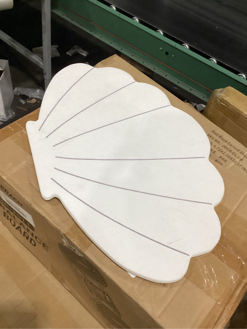 Condition photo showing As Is for seashell wall decor