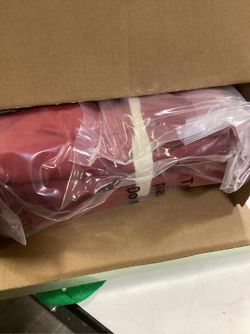 Condition photo showing New/Like New for Shilucheng 4 Piece Queen Sheet Sets, Cooling Sheets, Blend Rayon Derived from Bamboo, Deep Pocket Up to 16", Breathable & Soft Bed Sheets, Hotel Silky Bedding Set, Burgundy 12 - Burgundy Queen (4 Piece Set)