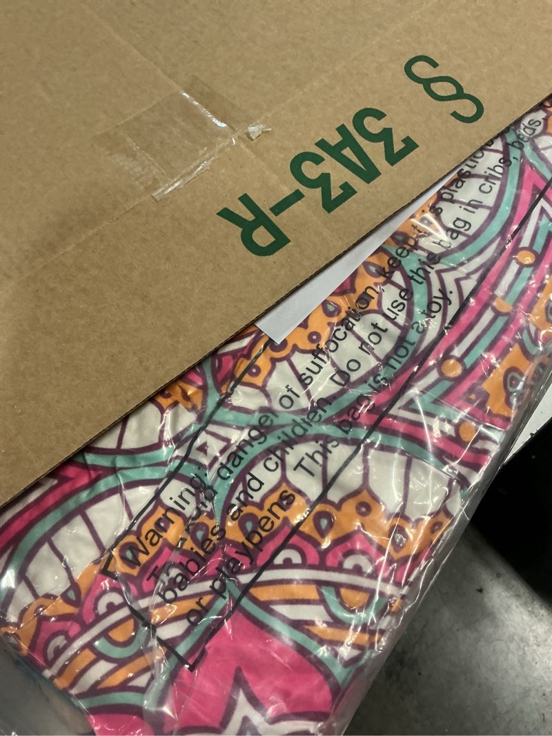 Condition photo showing New/Like New for Nuogo 4 Pack Large 22 Inch Bohemian Floor Pillows Square Boho Floor Cushions Seating Pillows for Soft Yoga Meditation Pillow Mandala Pouf for Living Room Tatami Reading Nook(Exquisite)