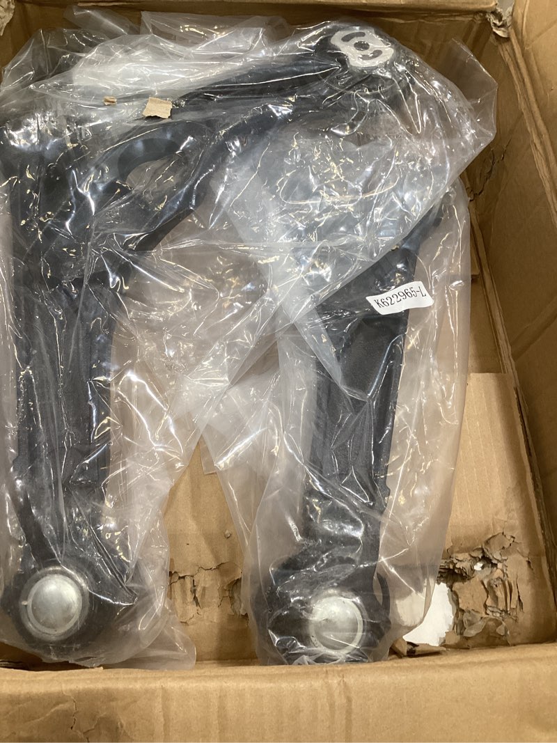 Condition photo showing As Is for 2pcs front lower control arm w/ball joint assembly driver passenger side fit for chrysler 2015 2016 2017 200, compatible with dodge 2013 2014 2015 2016 dart #oe ms251201 ms251202 2pcs control arm suspension kit-iron