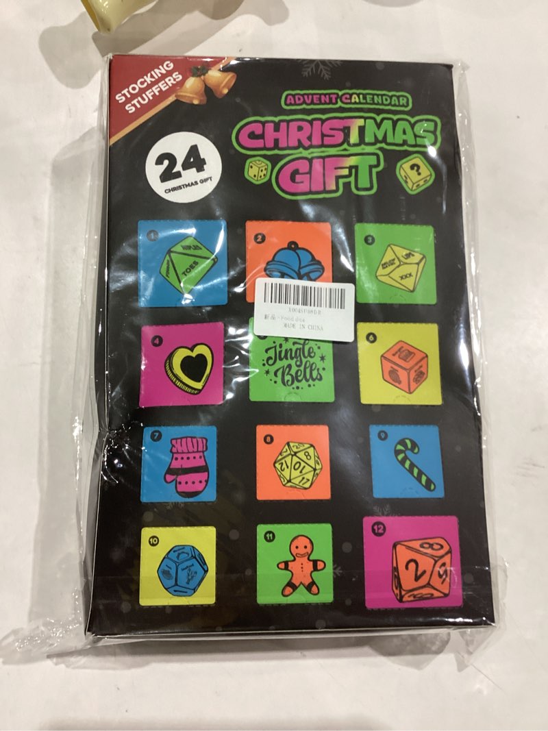 Condition photo showing New/Like New for 2025 Santa Swap Gift Exchange Dice,Advent Calendar 2025,24 Days Christmas Countdown Gift with Dice Set,Stocking Stuffers for Men Women Adults Couples,Anniversary Christmas Birthday Wedding Gifts