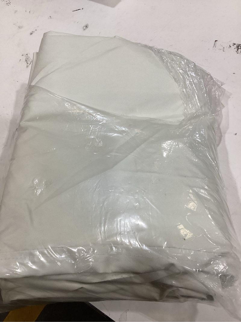 Condition photo showing Good Condition for bitubi waterproof patio sofa cover, heavy duty 3-seater outdoor couch cover size up to 76w x 32.5d x 33h inches, lawn patio furniture covers with air vent (brown) 76"w x 32.5"d x 33"h sofa-brown