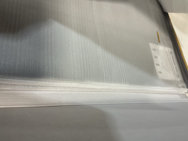 Condition photo showing New/Like New for 2 Pack Magnetic 24 Inch Computer Privacy Screen for Monitor 16:9 Aspect Ratio, Anti-Glare Blue Light Computer Monitor Privacy Shield, Removable Anti-Spy Screen Protector 2 Pack 24" (16:9)