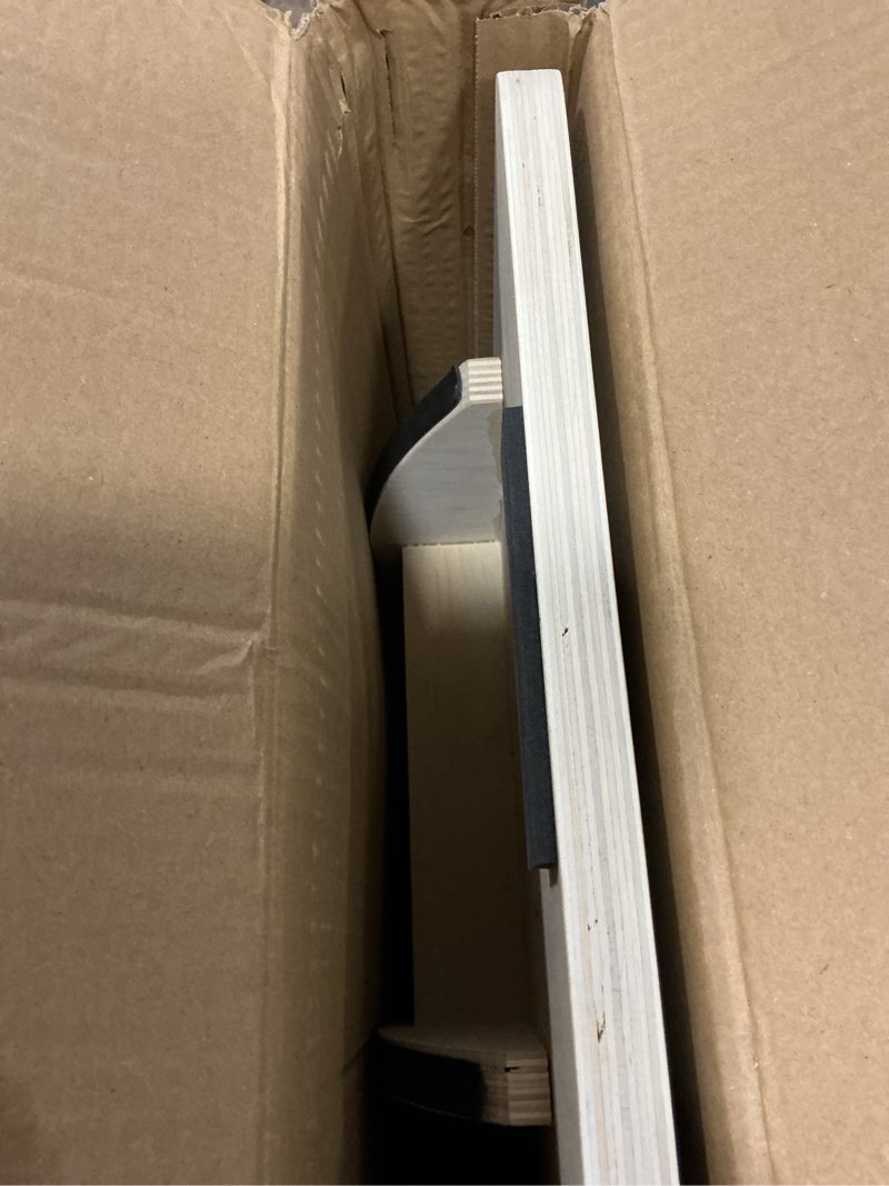 Condition photo showing Good Condition for balance board for adults-anti-slip wobble board for physical therapy, office balance beam, core strength trainer-wooden rocker board