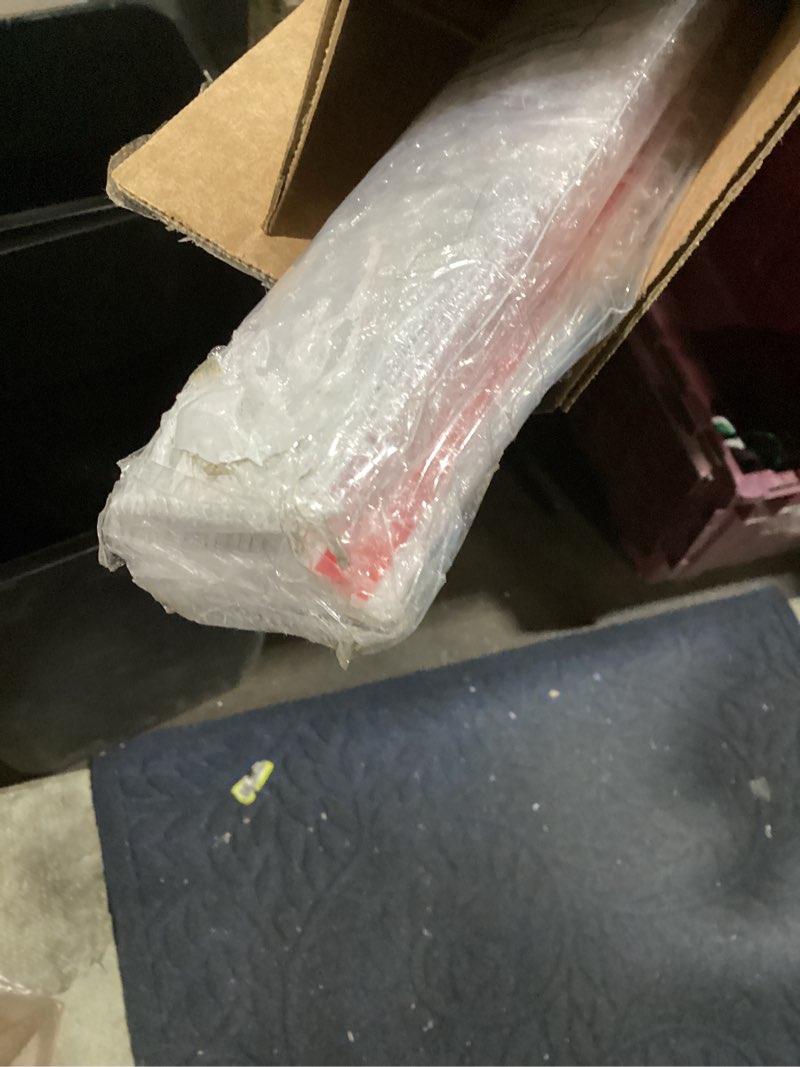 Condition photo showing Good Condition for Sasylvia 10 Pcs Wall Corner Protector Guards, Vinyl 3/4 x 48 Inches Corner Trim Molding, Avoid Scratching Scuffs, Ease Install and Cleaning for Door Countertop Furniture Cabinet Protection, Clear