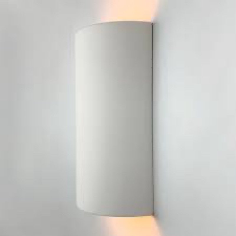 Cylinder Chios Up Down Light Wall Sconce Damp Rated for Indoor or